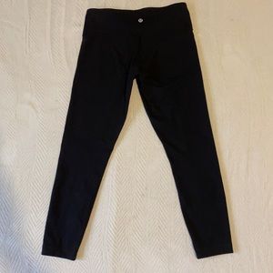 Lululemon Leggings (Black) - Size 4